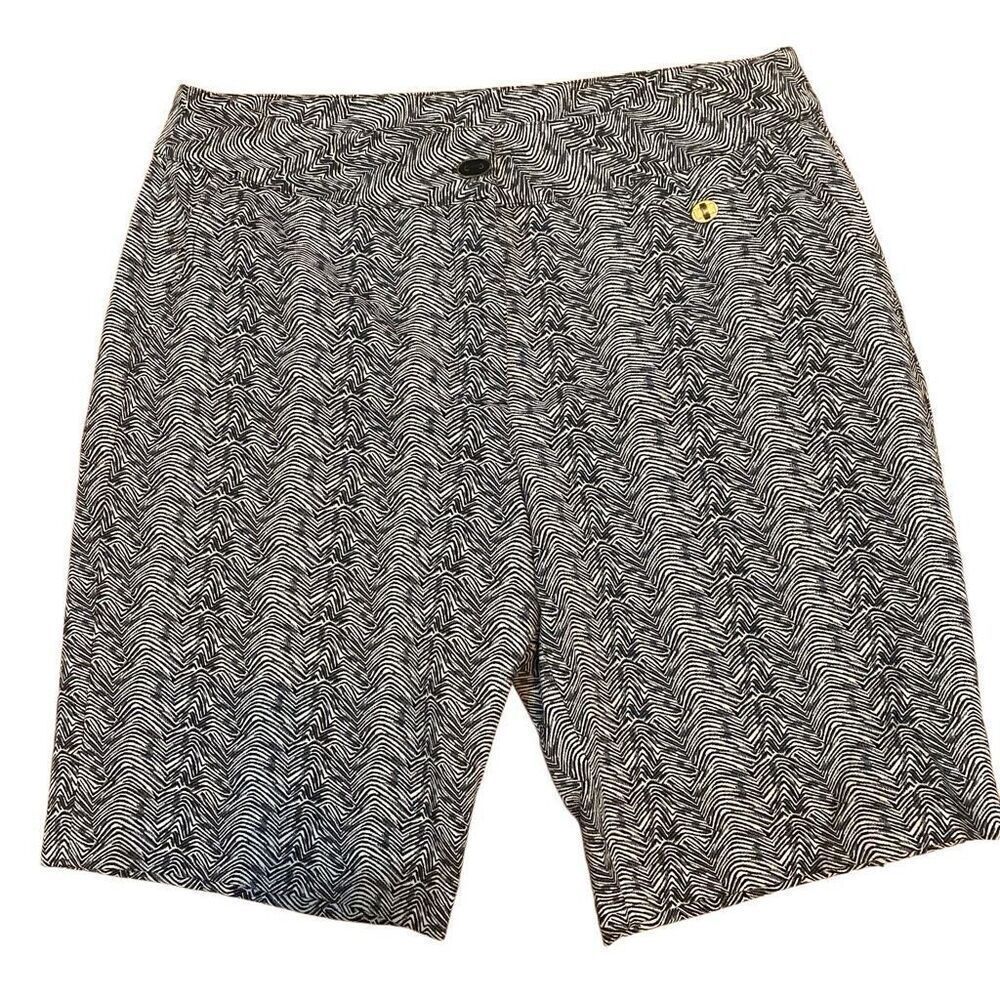 EP Pro shorts size 10 black white gold shorts